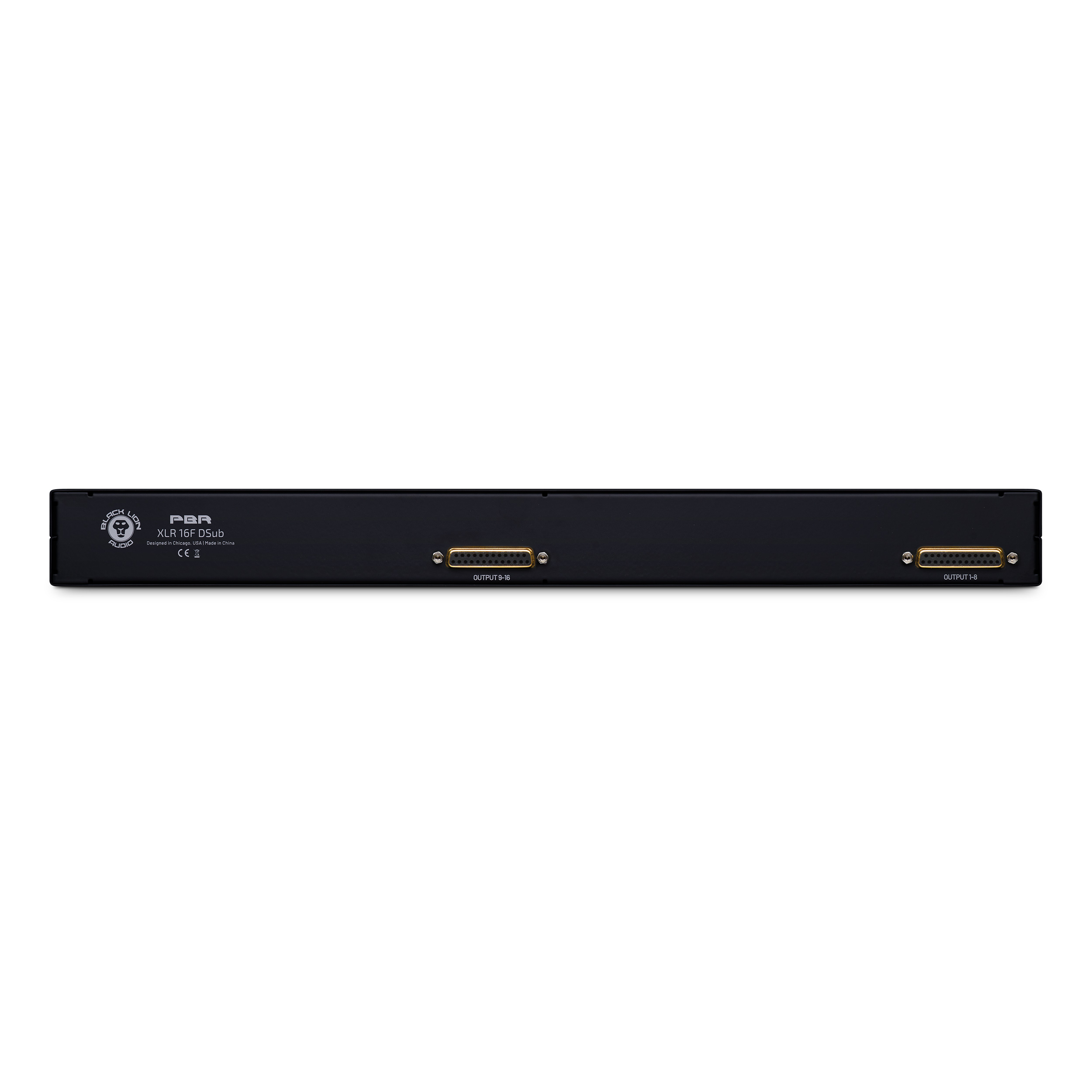 PBR XLR 16F Dsub | Black Lion Audio