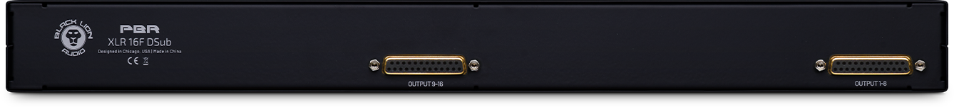 Pbr xlr 16f dsub back