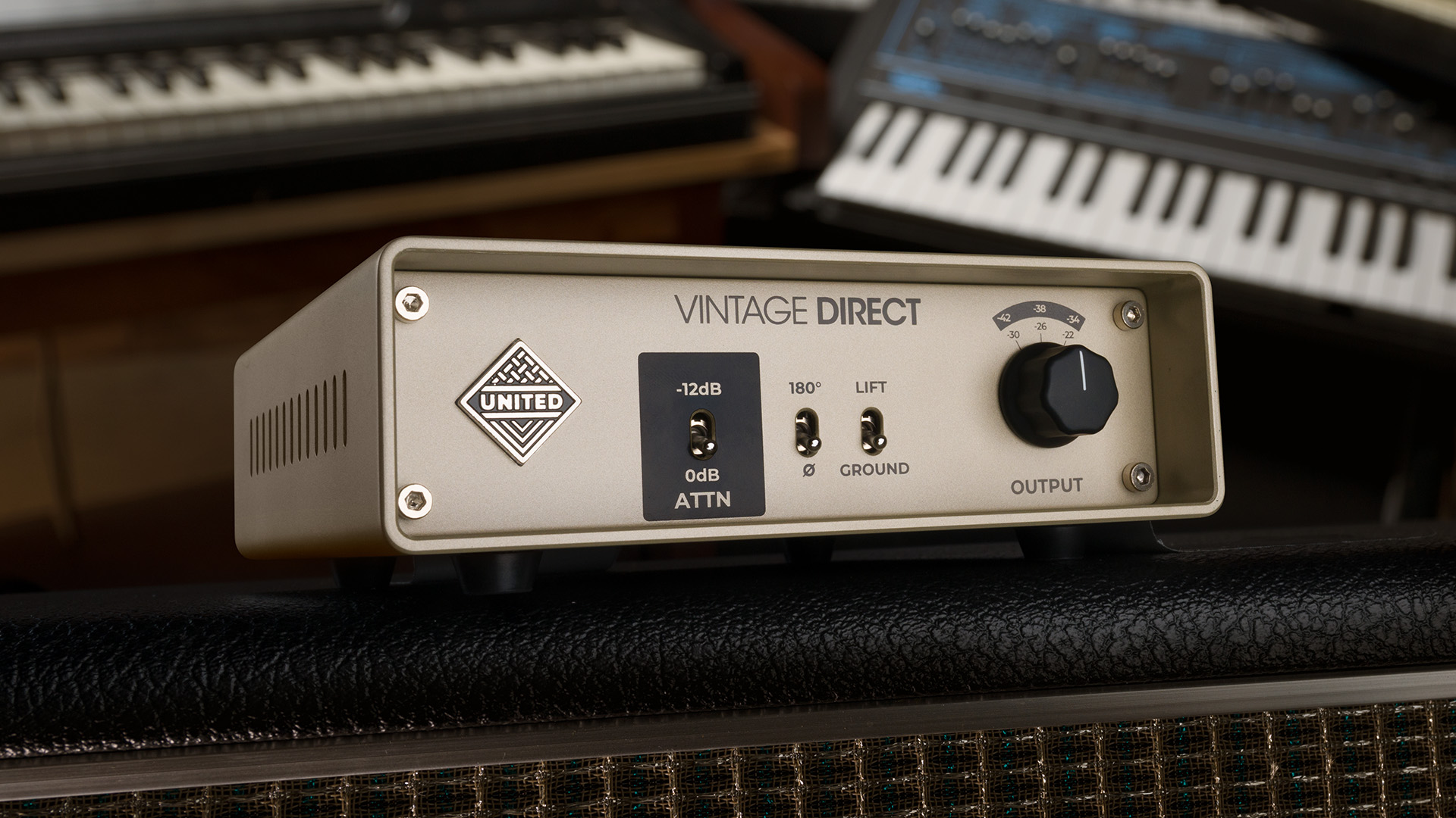 配信機器・PA機器・レコーディング機器 UNITED AUDIO Vintage Direct / DI United Studio Technologies Vintage Direct DI Box | Sweetwater