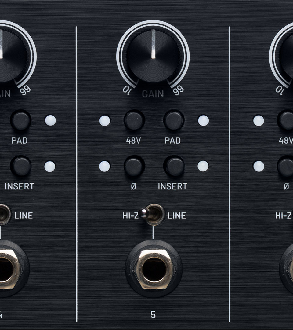 <strong>The best</strong> mic preamp features.