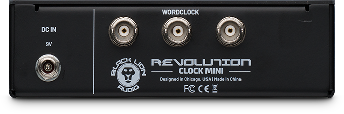 Revolution clock mini back